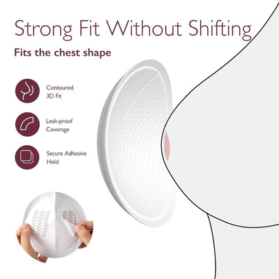 Absorvente Descartáveis Para Seios Momcozy Ultra-Thin 60 Unidades - Proteção Antifugas Reforçada
